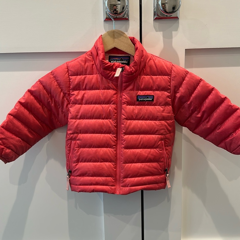 Patagonia Kids Red Puffer Jacket